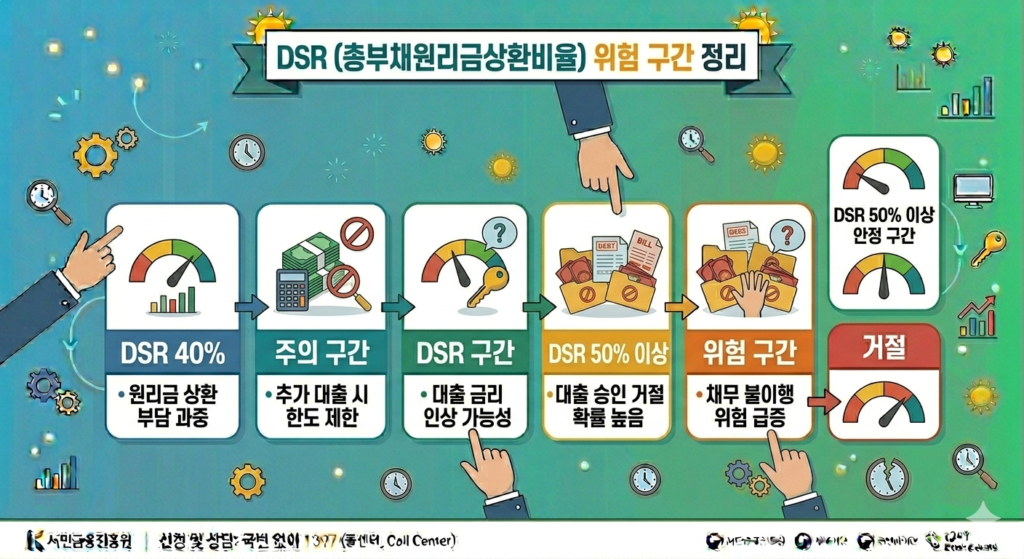 DSR 위험 구간 정리