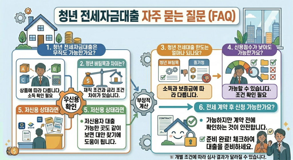 청년 전세자금대출 FAQ