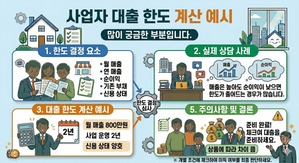 사업자 대출 한도