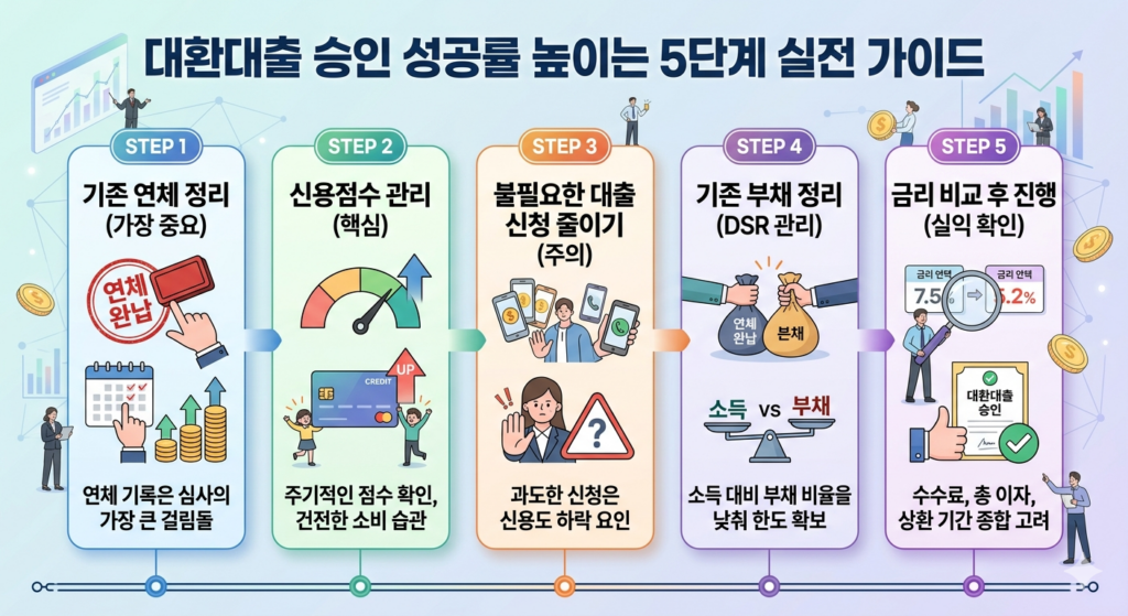대환대출 승인 방법