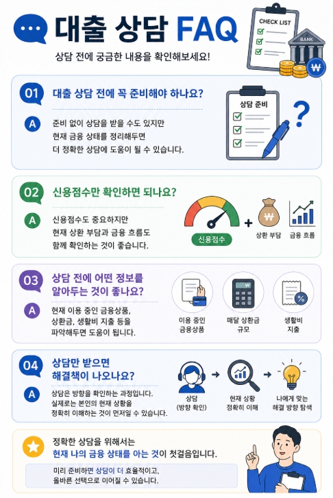 대출 상담 FAQ
