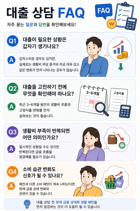 대출 상담 FAQ