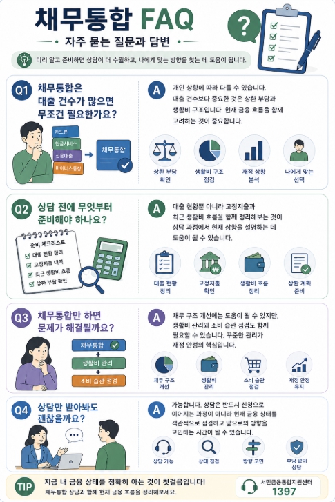 채무통합 FAQ