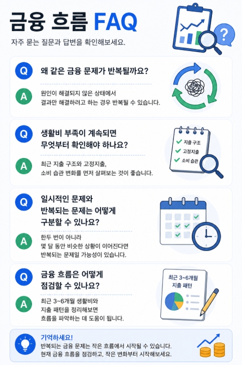 금융 흐름 FAQ