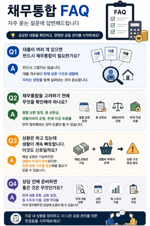 채무통합 FAQ