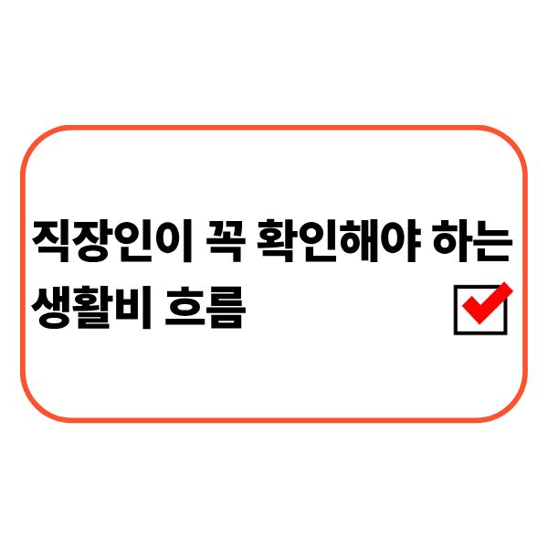 직장인이 월급과 카드 사용 내역을 확인하며 생활비 흐름을 점검하는 모습