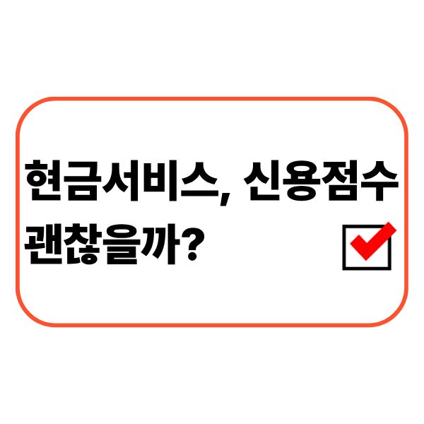 현금서비스 이용과 신용점수 변화를 확인하는 금융 상담 모습